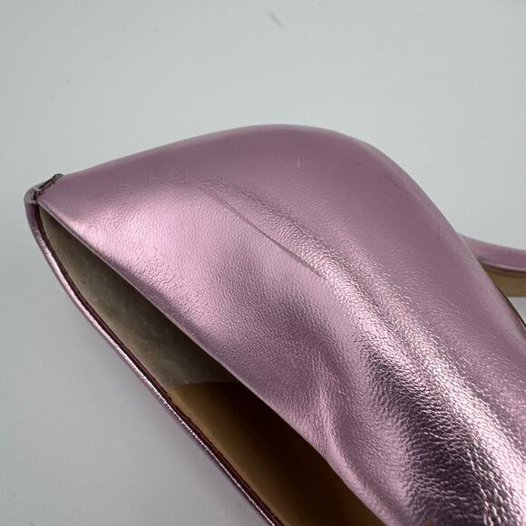 INC International Concepts Pumps Metallic Pink Heels 9.5M - Picture 7 of 13